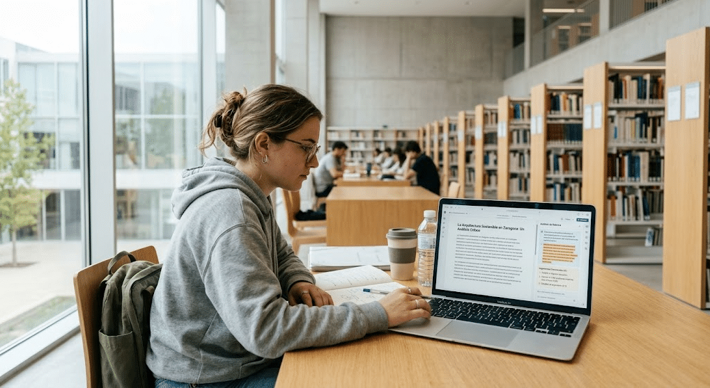 Análisis de rúbrica en la biblioteca